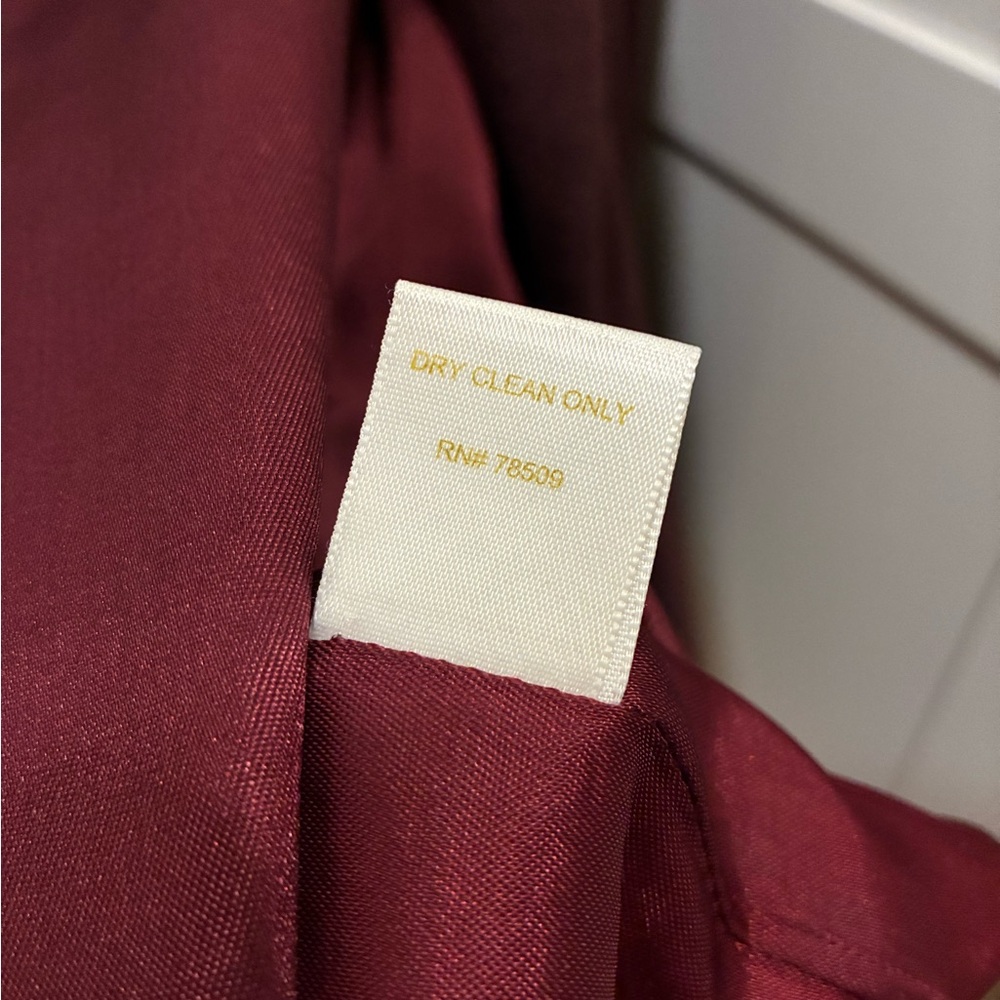 80’s Vintage Brooks Brothers Burgundy Coat 100% Camel Hair - Picture 10 of 15